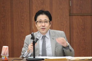 講師をつとめる佐藤充弘形歯社会保険常任委員会委員